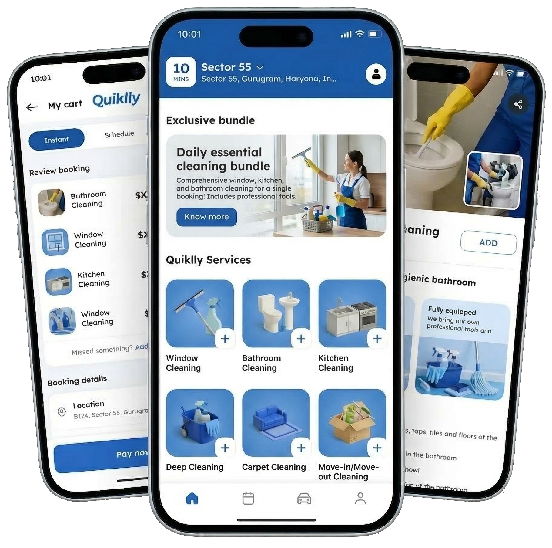 Quiklly mobile preview