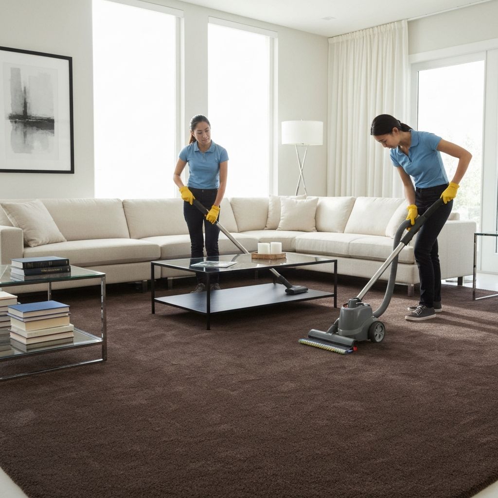 Living Room Cleaning